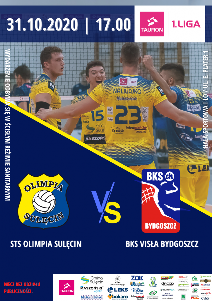 VII kolejka T1L: STS Olimpia Sulęcin vs BKS Visła Bydgoszcz