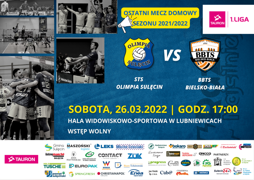 27. kolejka T1.L: STS Olimpia Sulęcin vs BBTS Bielsko-Biała